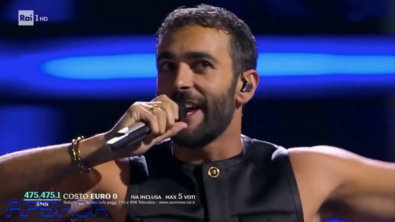 Marco Mengoni a Sanremo 2023 🎤