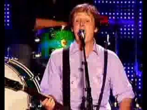 Paul McCartney (Birthday) sur les plaines d'Abraham 20 juillet 2008