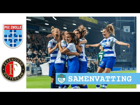 Samenvatting PEC Zwolle Vrouwen - Feyenoord Vrouwen | Vrouwen Eredivisie