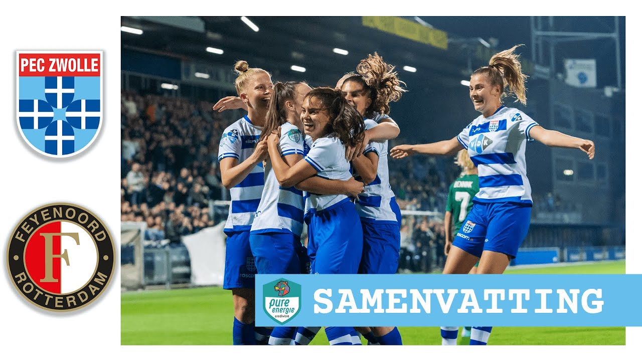 PEC Zwolle Vrouwen Verslaat Feyenoord Vrouwen in Spannende Eredivisie Match ⚽