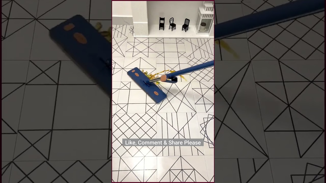 Top Floor Cleaning Mop with Microfiber Pads & 360° Rotation 🧹