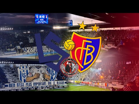 Lausanne Sport 5:1 FC Basel | 26.10.2025 | Choreo, Pyro, Fanchants | Swiss.Ultras.Tradition