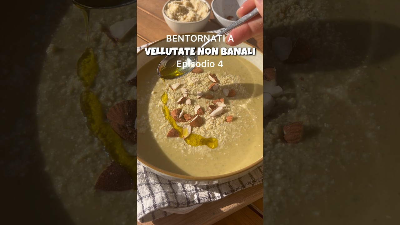 Nuovo Episodio di Cucina Vegana: Vellutate Profumate e Avvolgenti 🌱