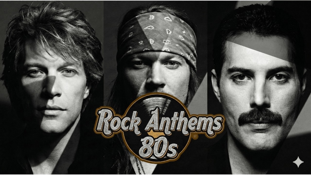 80s Rock Anthems: Bon Jovi, Queen & Guns N' Roses 🎸