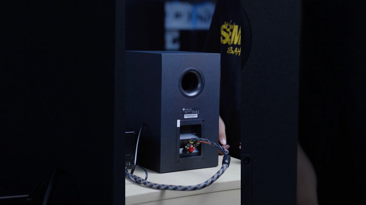 Hi-Fi Stereo Audio Setup | JBL Stage A130 & Denon PMA-600N #usa #audio #hifi #stereo #short