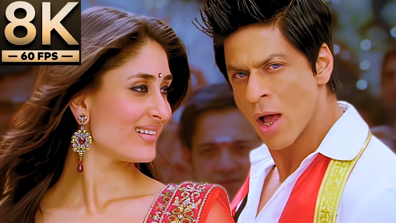 🎶 8K Remastered 'Chammak Challo' | Kareena Kapoor & Shahrukh Khan | Ra.One