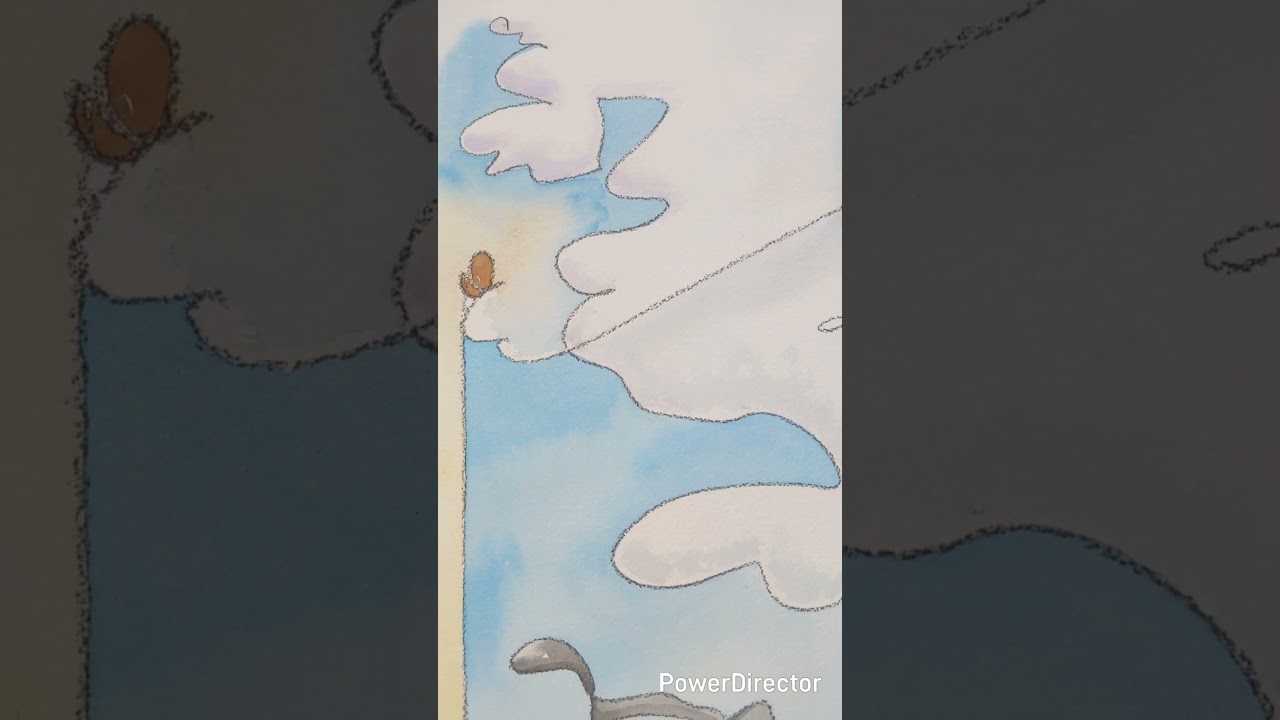 Beautiful Watercolor Artwork: Drawing and Creative Results 🎨