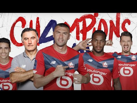 LILLE ANGERS SON DÜDÜK ŞAMPİYON LILLE ( CHAMPION LILLE )