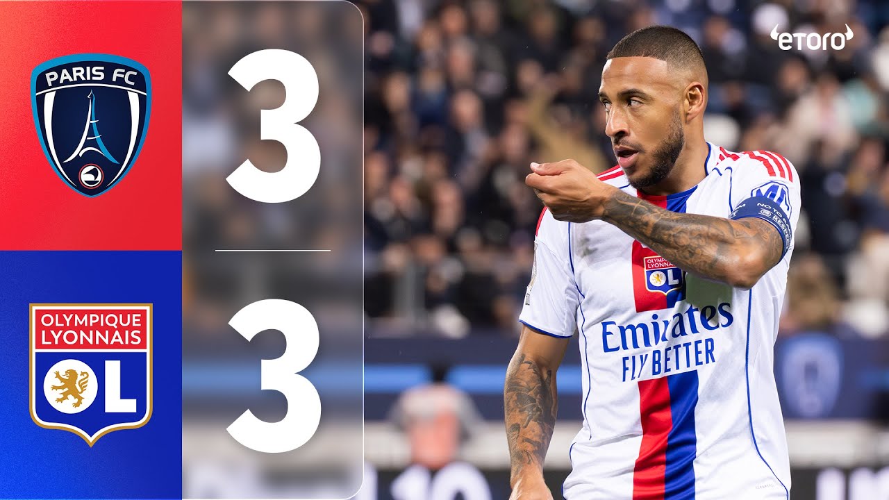 Paris FC 3-3 OL : Un match palpitant mais frustrant pour les Gones ⚽