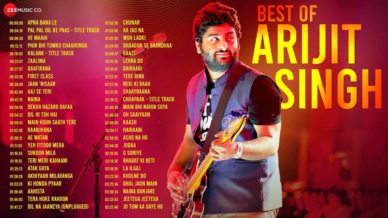 Arijit Singh's Greatest Hits: 50 Top Songs | 3+ Hours Non-Stop Playlist 🎶