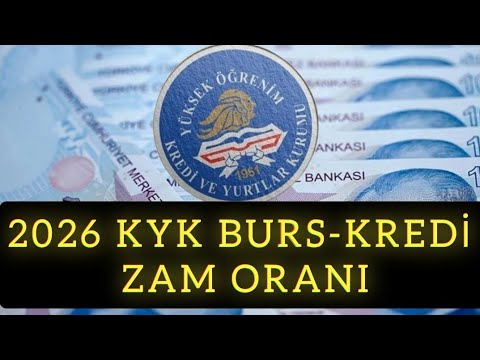 2026 KYK Burs ve Kredi Zamm Oranı 📈
