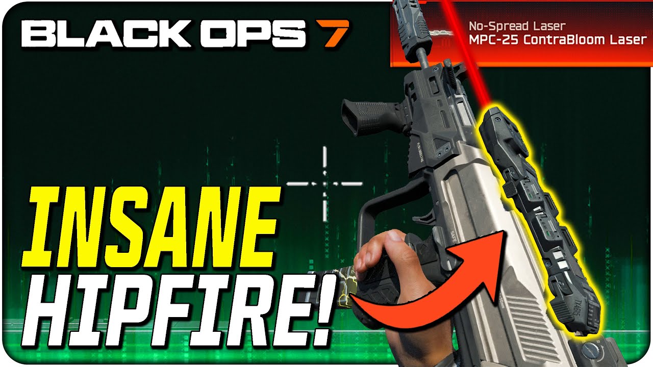 The Tightest Hipfire Setup in Black Ops 7! | (MPC-25 Contrabloom Laser)