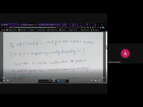 CCT UNIT 3 Primality Testing   Solovay Stresen Primality testing