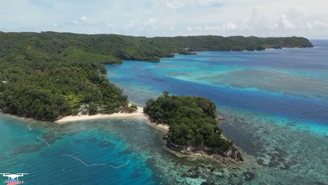 Balut island and Sarangani island View