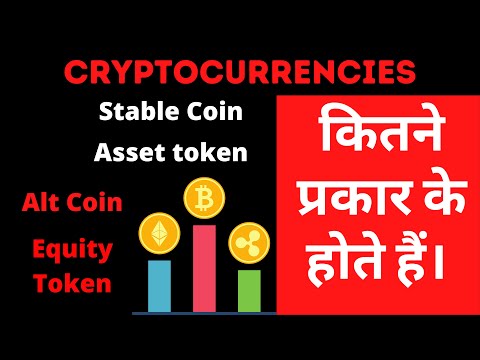 How many types of crypto coin exist | Cryptocurrency kitne prakar ke hote hain? Classification hindi