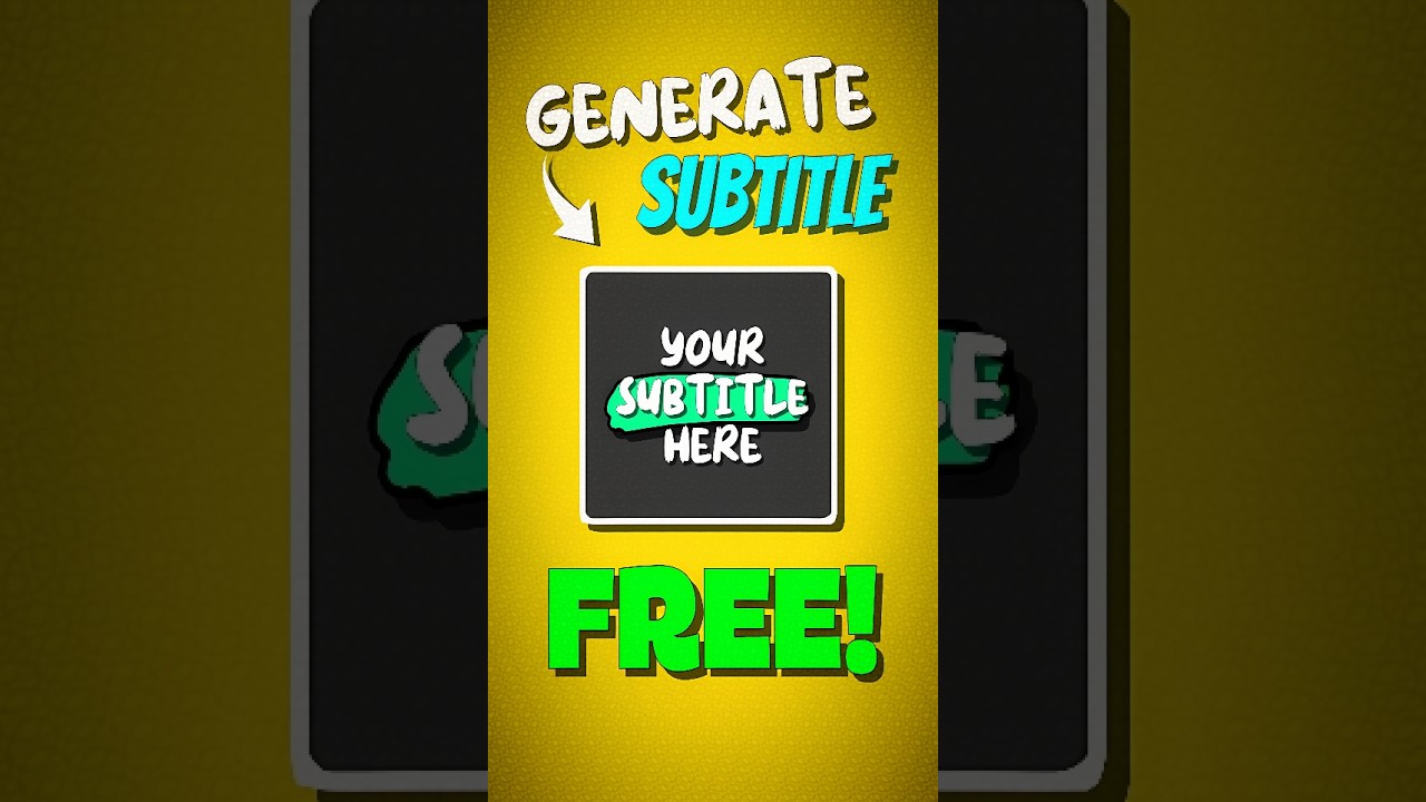 No More Manual Subtitles in 2026! 🚀