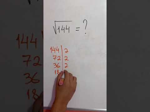 DICA RÁPIDA PARA CALCULAR RAÍZ QUADRADA #shorts #matemática @bonifacionilton