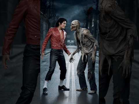 Michael Jackson vs Zombie: Thriller Hybrid Transformation #michaeljackson #thriller #horror
