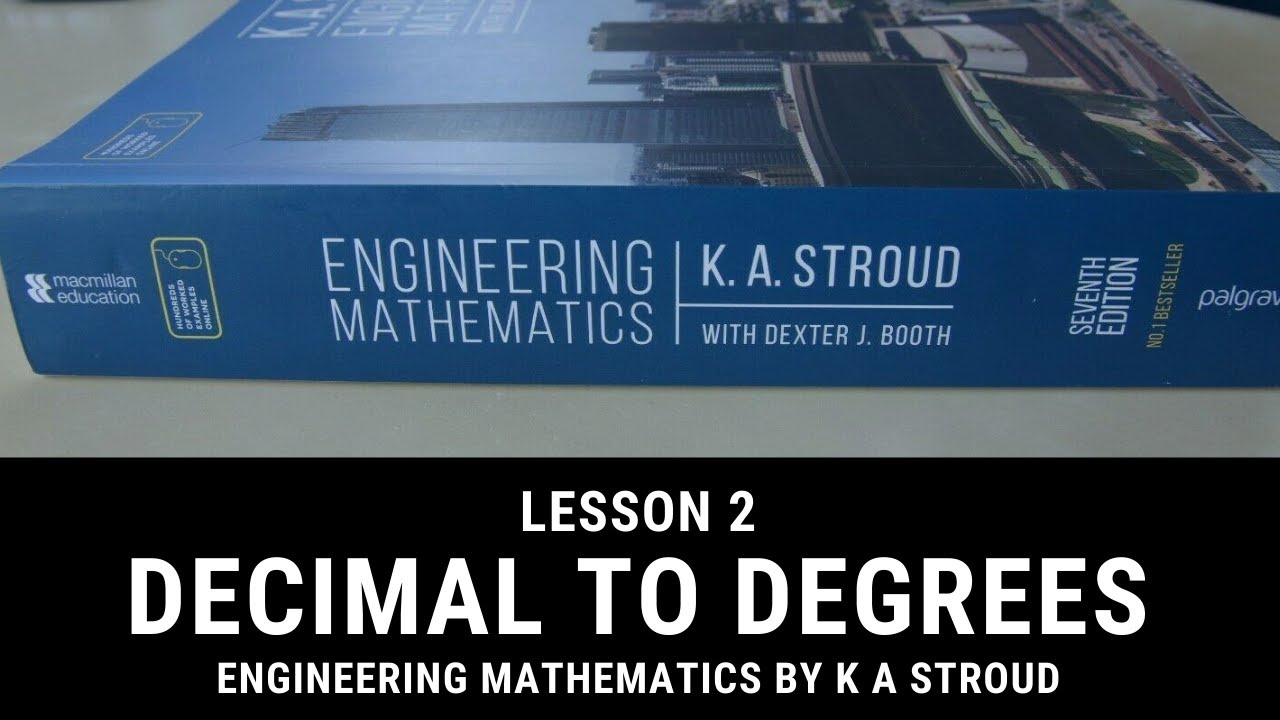 L2 Master Converting Decimal Angles to Degrees, Minutes & Seconds 📐 | Engineering Math Tips from K. Stroud