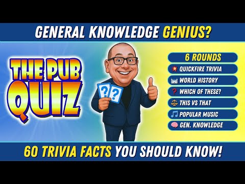 The Pub Quiz: Can You Ace 6 Rounds Of Trivia Questions? π§