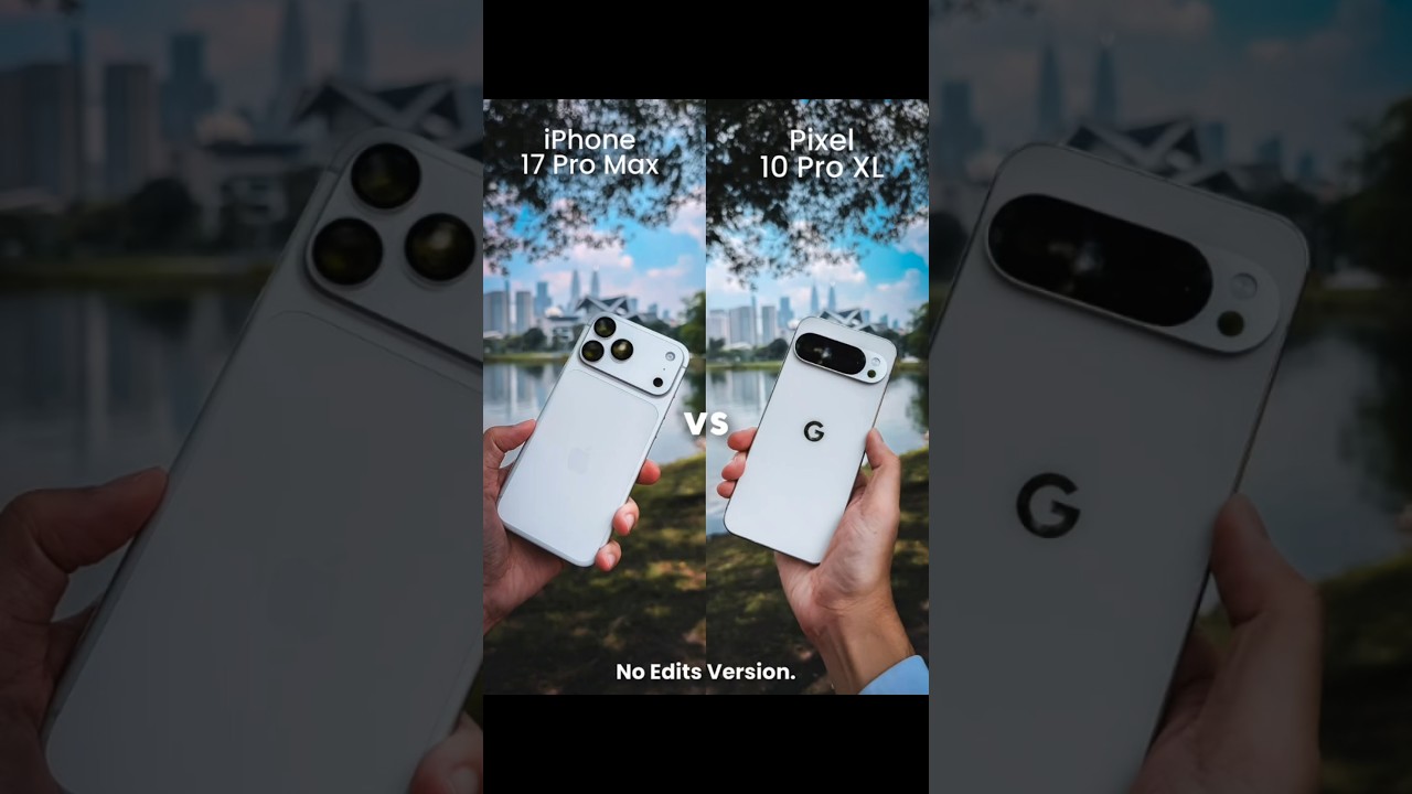 Pixel 10 Pro XL vs iPhone 17 Pro Max Camera Test 📸