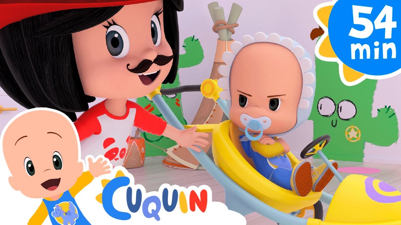 El Cocherito Lere y Otras Canciones Infantiles con Cleo y Cuquin | Familia Telerin