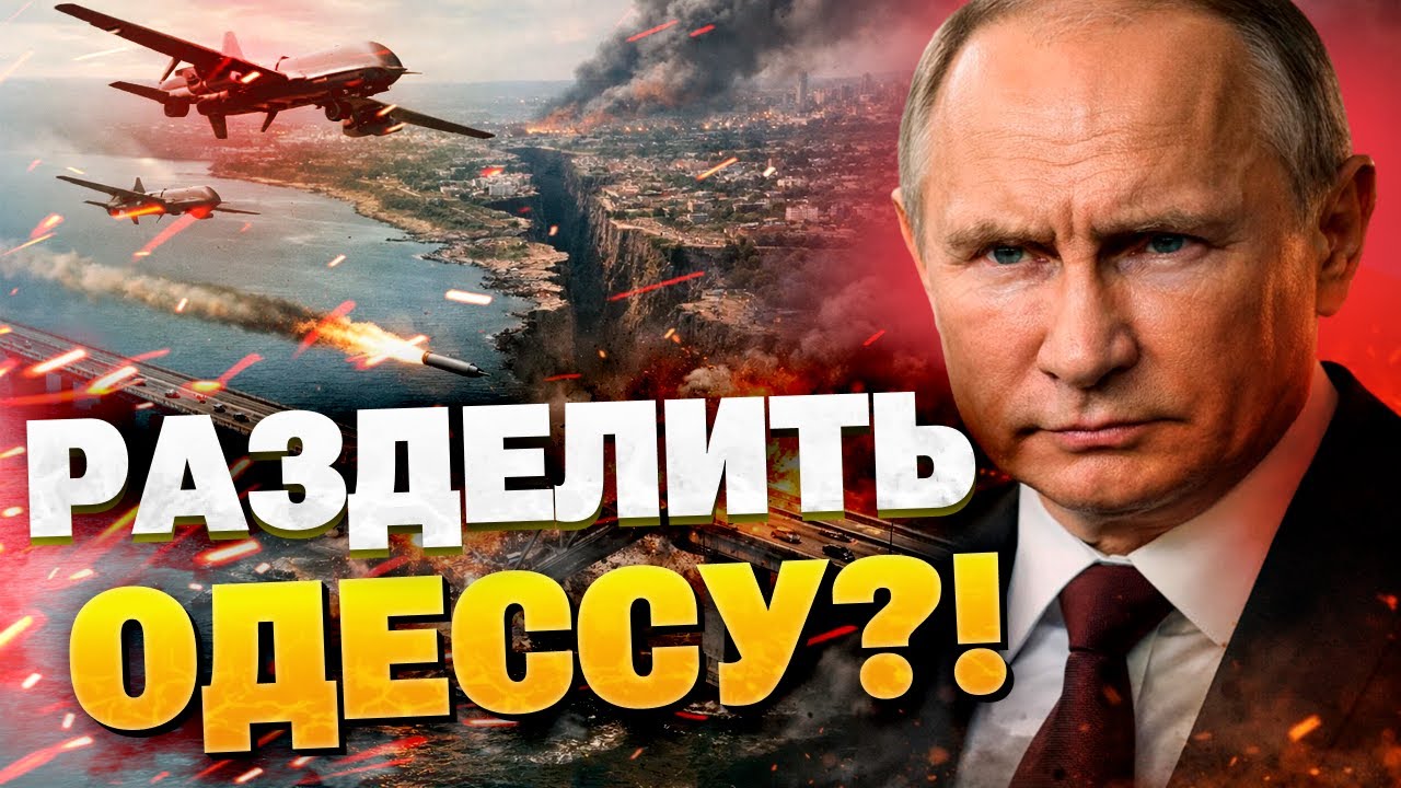 Путин и удар по мосту в Затоке 🇷🇺