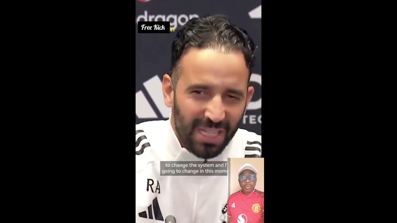 Ruben Amorim Stands Firm: Not Even the Pope Could Change His Mind 🙄