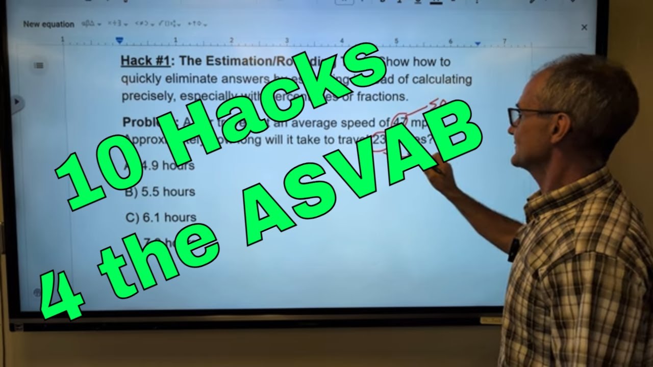 10 Math Hacks for the ASVAB 📘