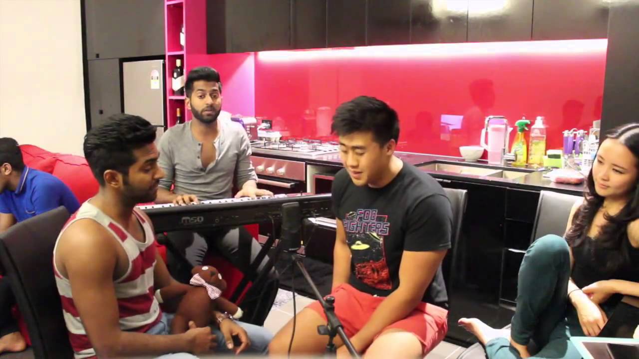 Maroon 5's 'Sugar' Acoustic Cover ft EdwinTwins & Andrew Seow 🎶