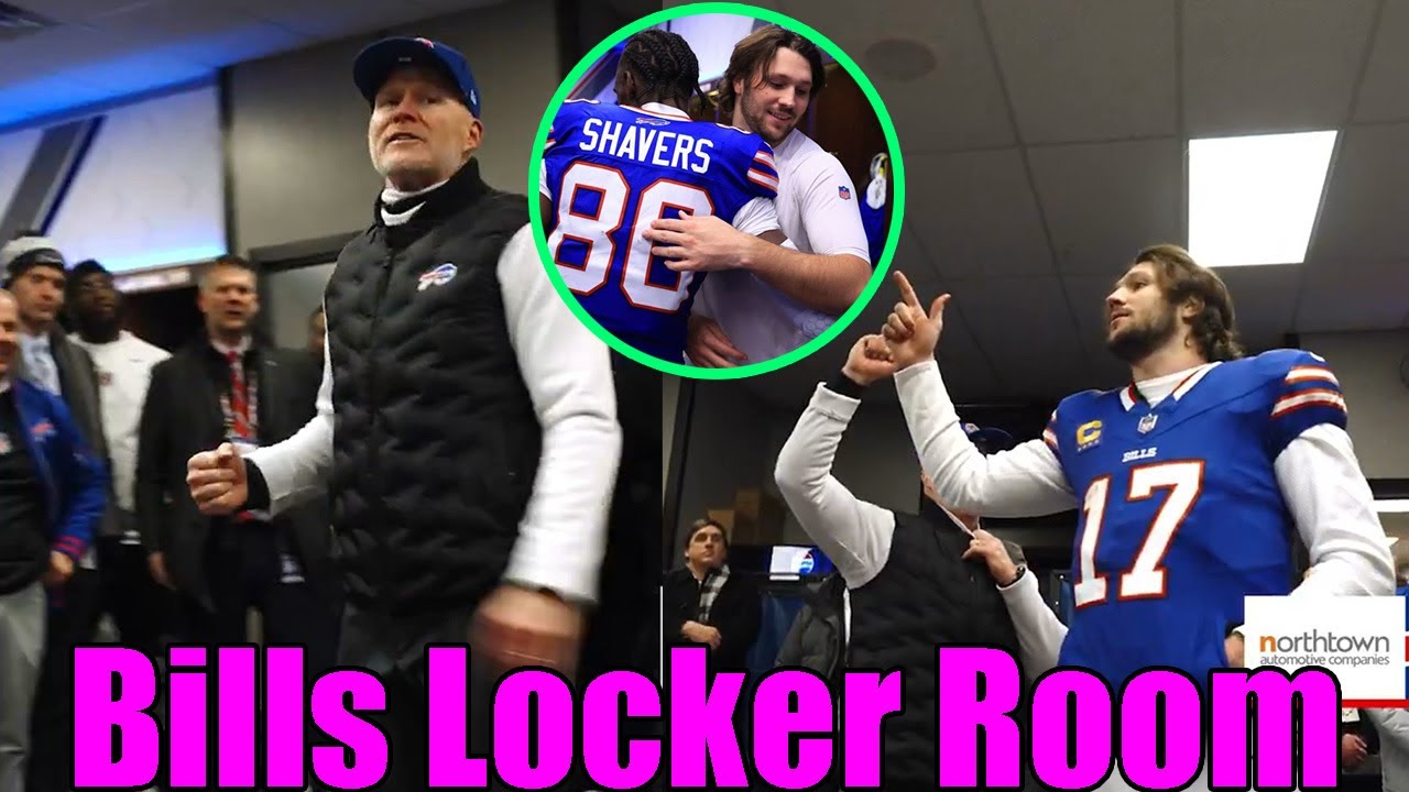 Bills Players Emotional After Coach McDermott's Win Speech 🏈