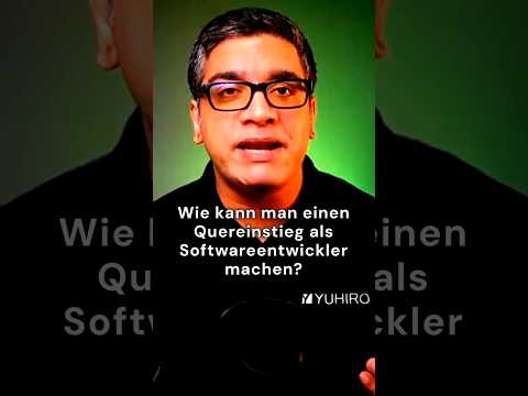Wie Quereinstieg als Softwareentwickler? #Quereinstieg #Softwareentwickler #Programmierer
