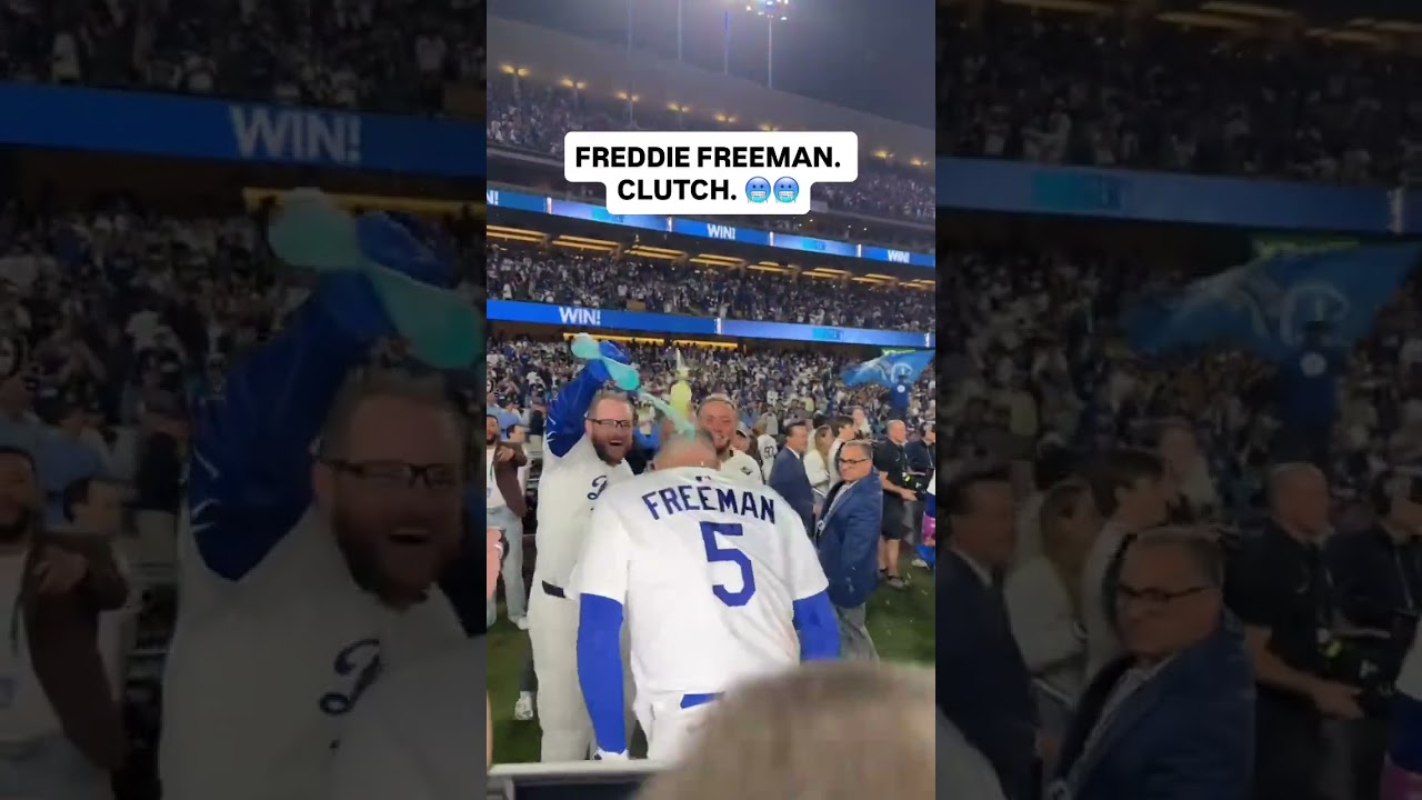 Freddie Freeman's Epic Walk-Off Win in the 18th Inning ⚾