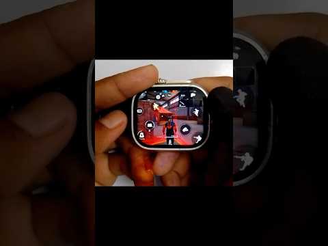 s9 ultra ⚡ 4G smartwatch 😀 Android 🔥 Handcam freefire game play #viral #smartwatch #trending