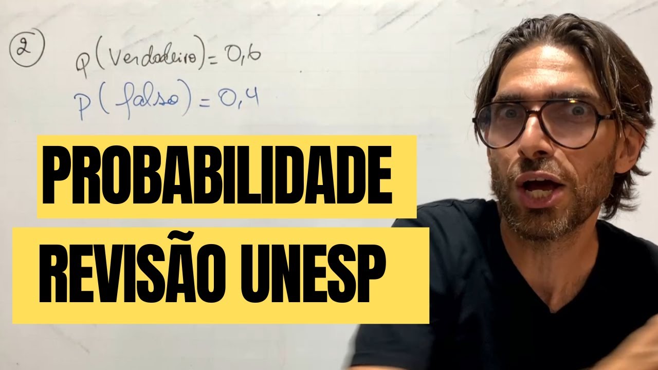 Revisão de Probabilidade para o Vestibular UNESP com Rafa Jesus 🎯