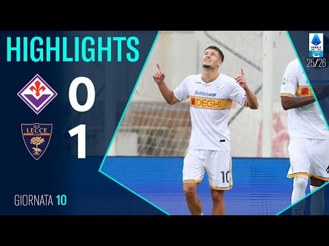 Fiorentina Lecce | 0-1 | Gli Highlights | Lega Serie A 2025 | lecce fiorentina