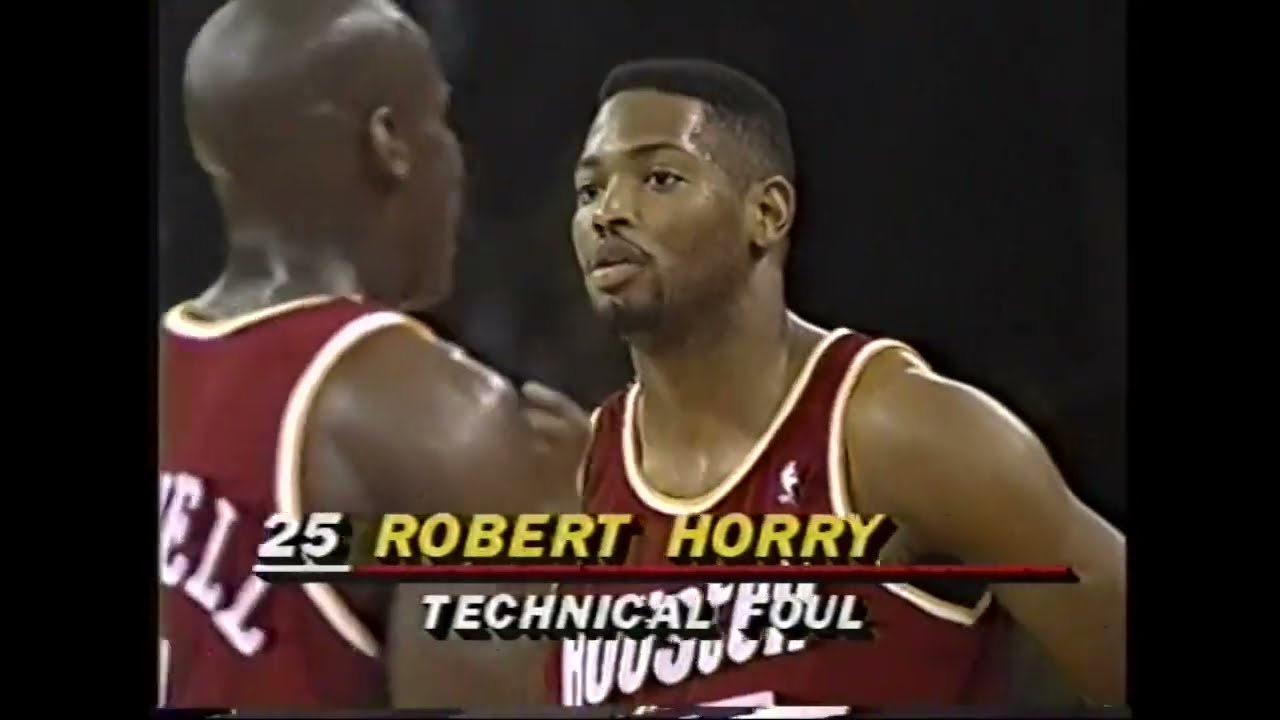 1994 NBA Playoffs: Rockets vs Blazers Game 3 π