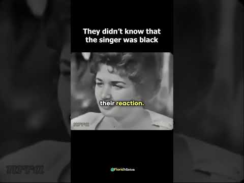 They Didn't Know The Singer Was Black