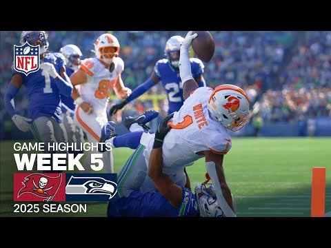 Tampa Bay Buccaneers vs. Seattle Seahawks Game Highlights | NFL 2025 Season Week 5