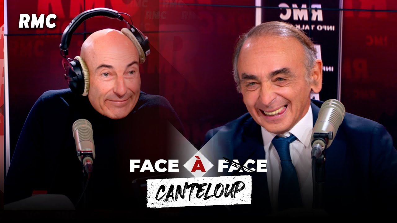 Nicolas Canteloup parodie Éric Zemmour et d'autres figures politiques sur RMC