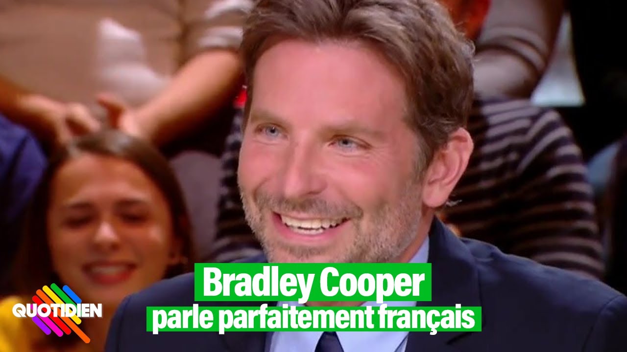 Bradley Cooper tente son français avec des phrases difficiles 🇫🇷