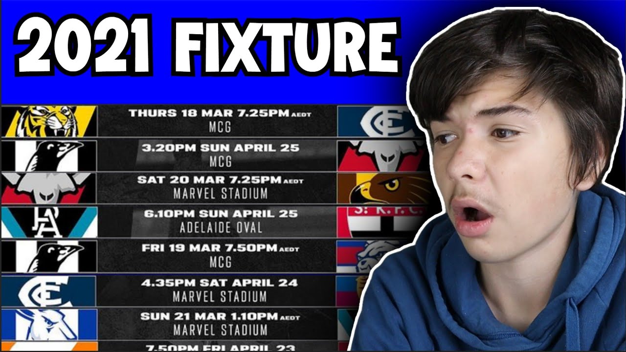 *NEW* 2021 AFL SEASON FIXTURE REVEALED