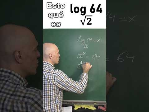 QUÉ ES UN LOGARITMO. Caso de base raíz. Aritmética Básica
