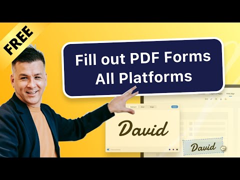 How to Fill out PDF Forms for FREE on Any Device