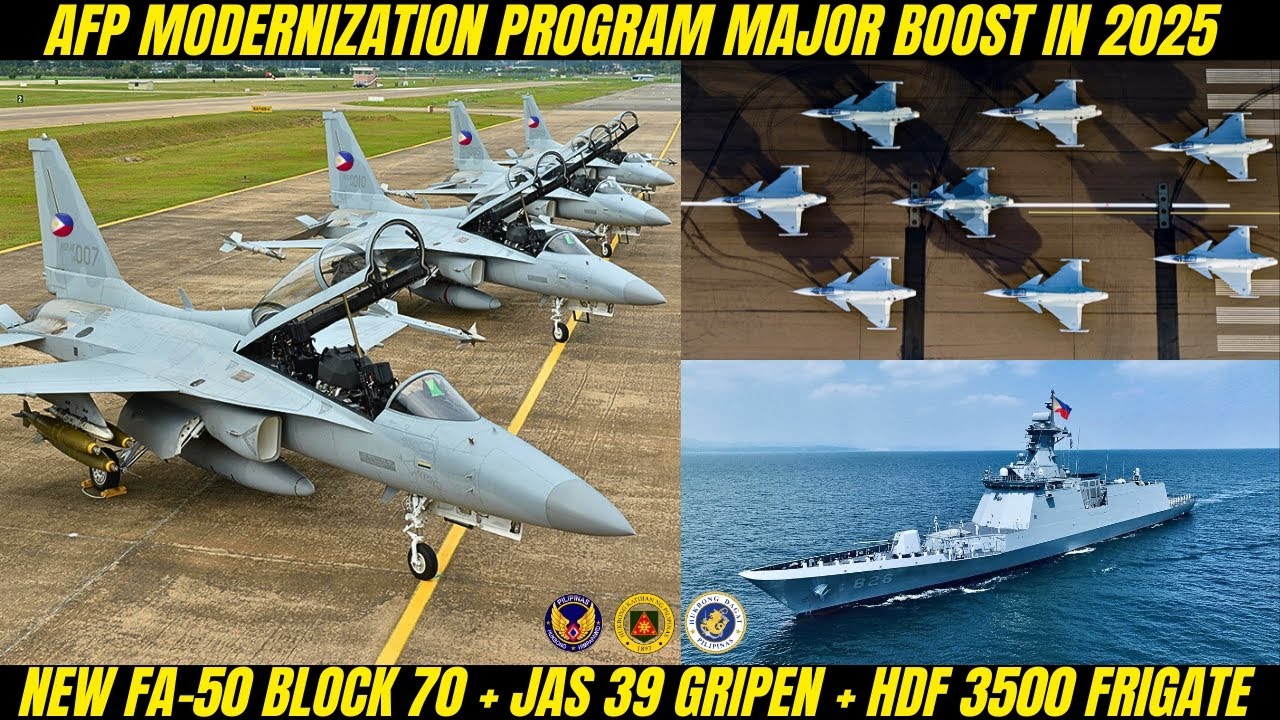 AFP Modernization Boost in 2025: New Fighters & Frigates 🇵🇭