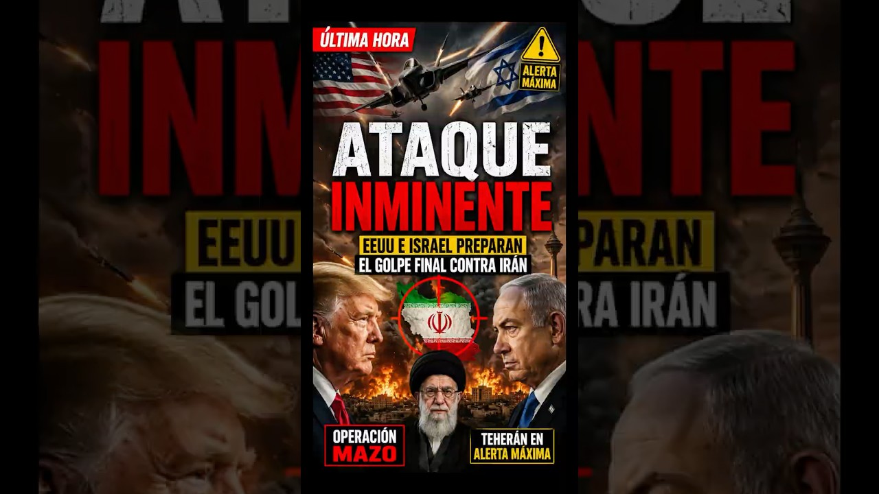 🚨 EEUU E ISRAEL PREPARAN EL ATAQUE FINAL CONTRA IRÁN