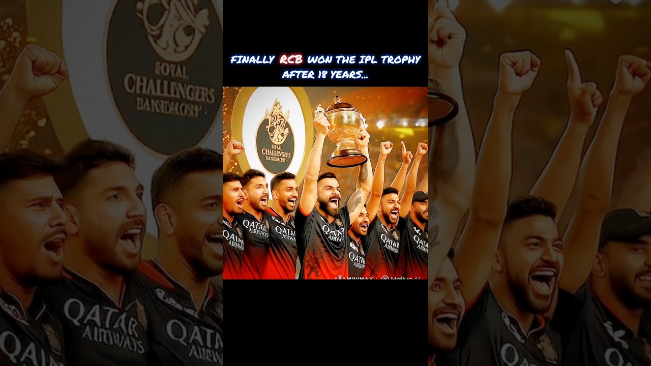 RCB Secures Their First IPL Trophy in 2025
