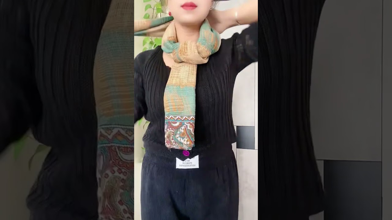 Simple Silk Scarf Tying Tips ✨