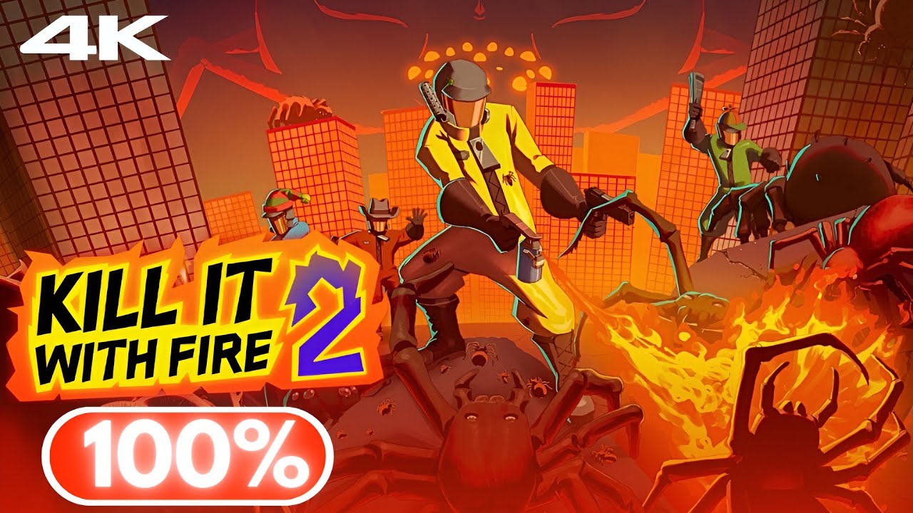 Kill It With Fire! 2 Full Walkthrough | 4K Gameplay 🔥