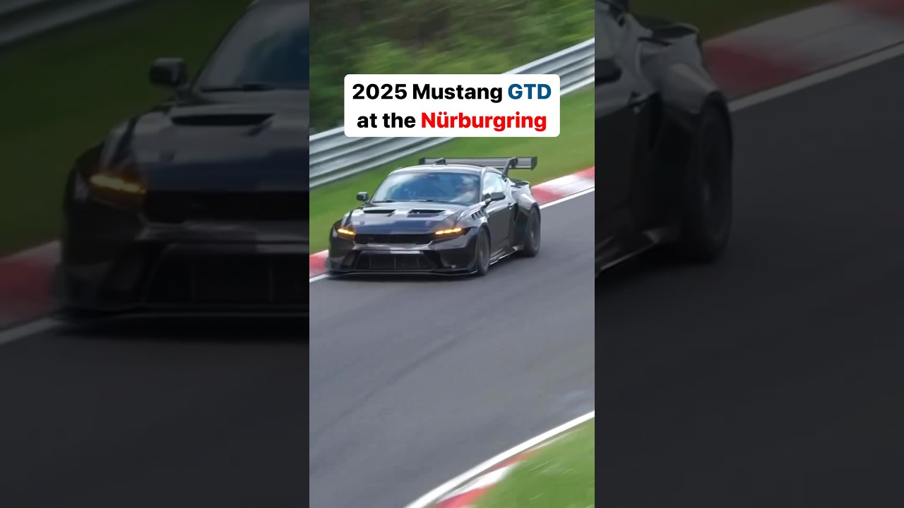 2025 Mustang GTD Spotted at Nürburgring